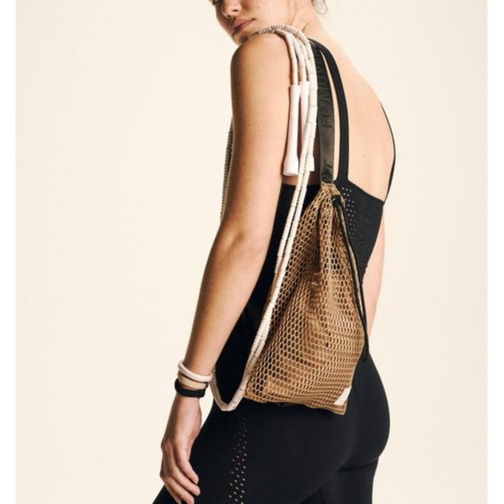NWOT Free People Mini Mesh Sling Bag